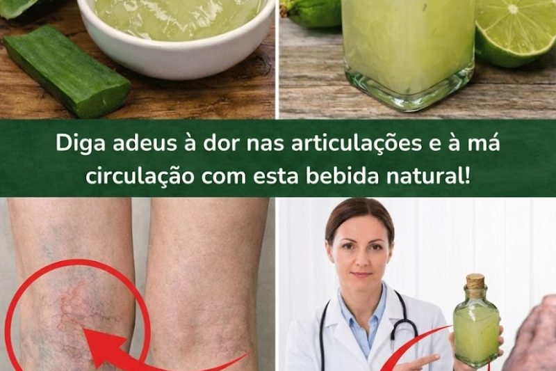 Remédio Natural da Vovó: Alívio Suave para Pernas Cansadas e Pesadas de Veias Varicosas