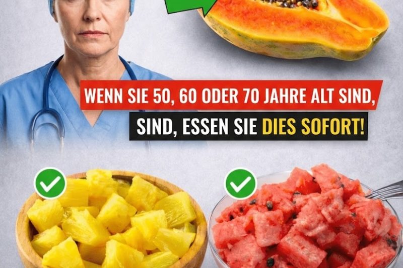Senioren: Entdecken Sie 14 Früchte, die den Blutfluss und die Durchblutung auf natürliche Weise unterstützen können