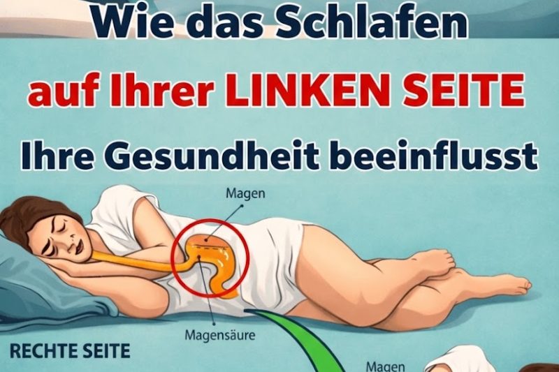 Entdecke die möglichen Nachteile des Schlafens auf der rechten Seite – und einfache Wege, um erfrischt aufzuwachen