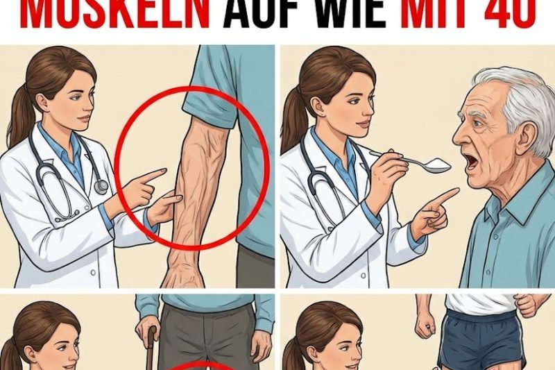 Das eine fehlende Lebensmittel, das nach 60 still und leise Ihre Muskeln verschwinden lässt (und die 5 von Mönchen empfohlene Lebensmittel, die sie zurückbringen)