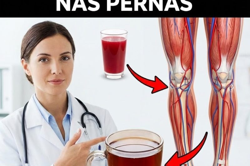 Acima dos 60? Esta Bebida Simples Diária Pode Ajudar a Melhorar a Circulação Sanguínea nas Suas Pernas