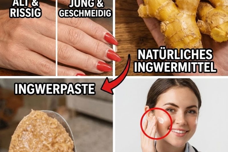 5 Ingwer‑Gesichtsmasken für glattere, strahlendere Haut nach 60