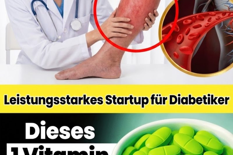 Top 3 Vitamine, die die Durchblutung und Intimität bei Menschen mit Diabetes unterstützen können