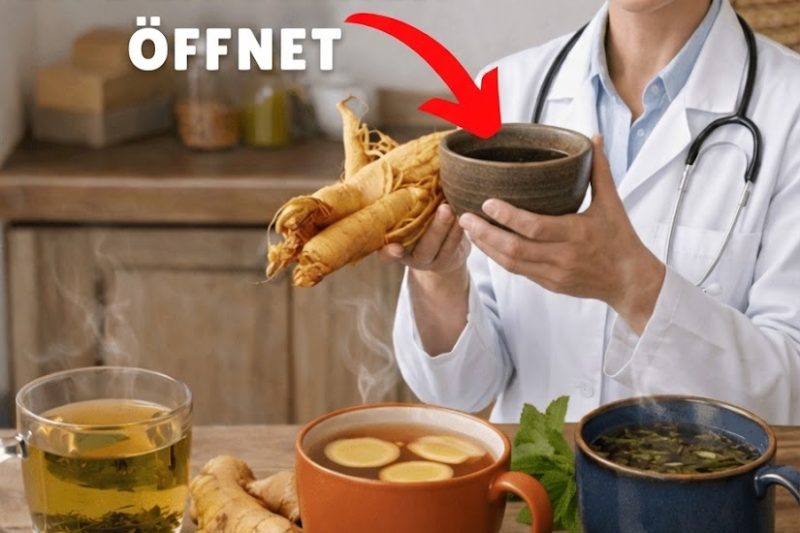 Trinke diese 3 Tees, um Muskelkraft zu unterstützen und mit mehr Selbstvertrauen zu gehen
