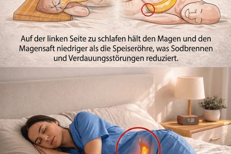 Deshalb solltest du IMMER auf der linken Bettseite schlafen