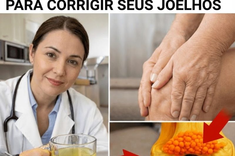 Idosos: Esta Simples Bebida Diária Pode Apoiar a Saúde das Suas Articulações dos Joelhos?