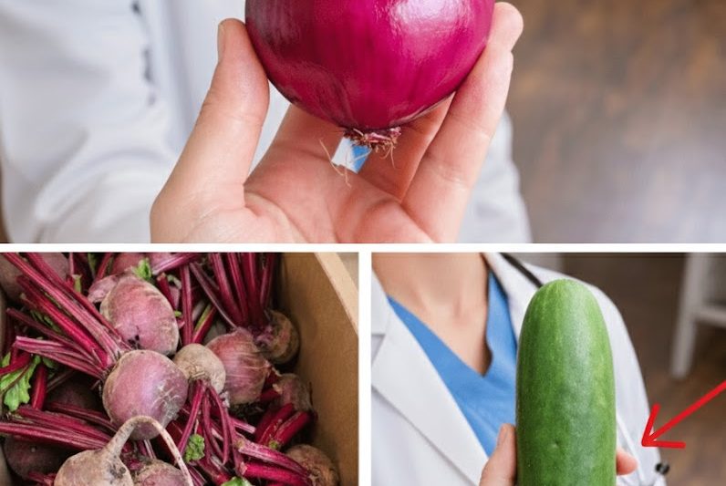 Cebola, Pepino e Beterraba: O Trio Natural Que Deixa Ele Cheio de Energia a Noite Inteira