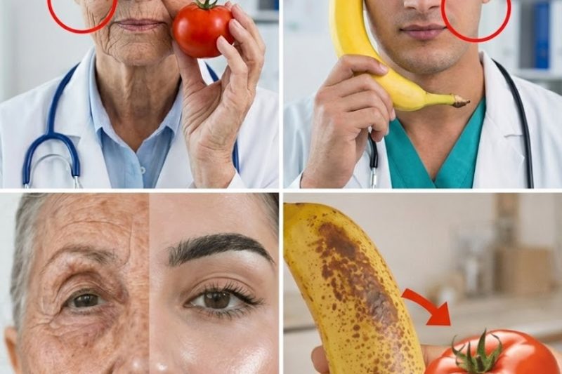 Formas Naturais de Suavizar a Aparência das Rugas do Rosto em Casa com Banana e Tomate