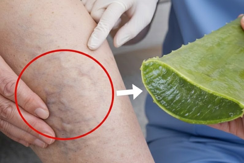 Krampfadern natürlich lindern: Großmutters wohltuendes Hausmittel mit Aloe Vera, Apfelessig und Zitrone