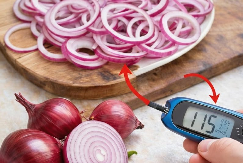 Zwiebel-Rezept, das den Blutzucker unterstützt, die Arterien reinigt und Ihr Herz schützt
