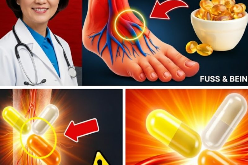 Über 60? 4 Wichtige Vitamine, die die Durchblutung Ihrer Beine auf natürliche Weise unterstützen können