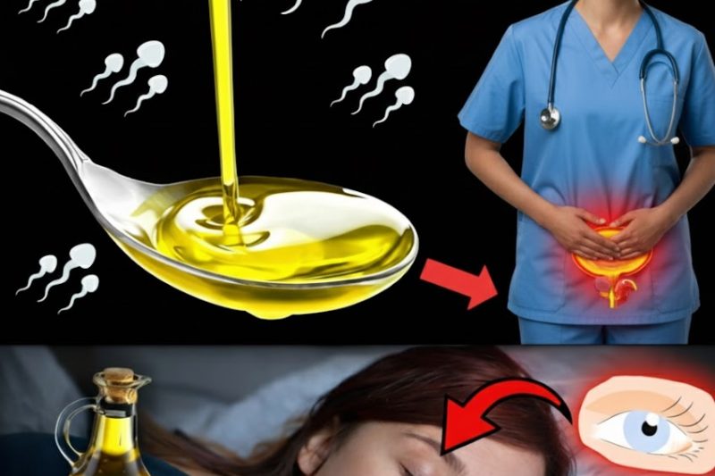 Die überraschende nächtliche Gewohnheit, die Schlaf und Wohlbefinden verändert: Olivenöl vor dem Schlafengehen trinken