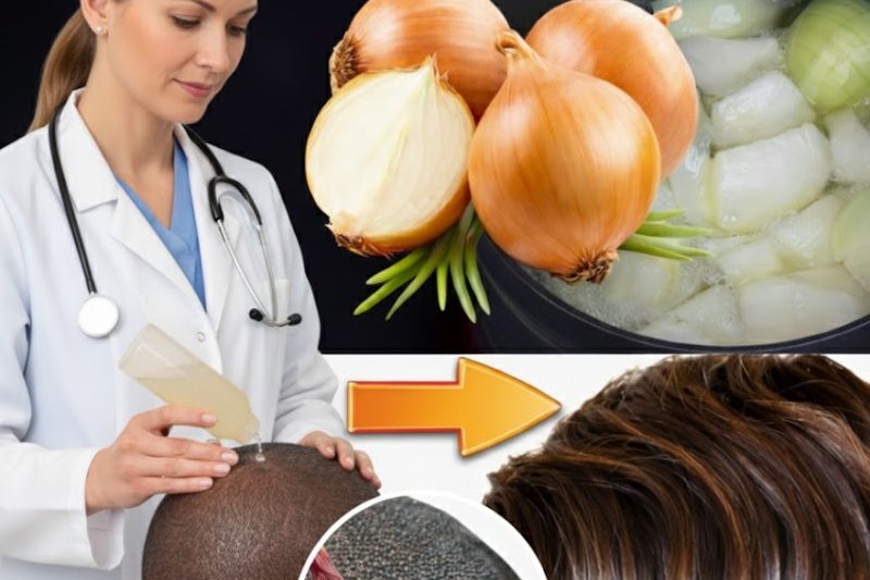 Kann Zwiebelsaft der Schlüssel zu dichterem, volleren Haar auf natürliche Weise sein?