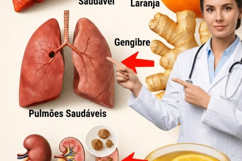 Detox Natural Suave: Apoie Seus Rins, Fígado e Pulmões Sem Limpezas Extremas
