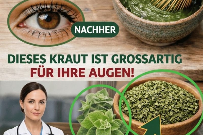 Ein einfaches Hausmittel zur natürlichen Unterstützung und Stärkung der Sehkraft