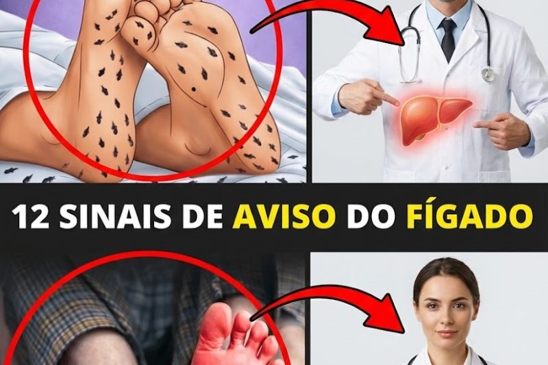 Como os Seus Pés Podem Estar Sinalizando Problemas no Fígado: 7 Sinais Sutis Que Você Não Deve Ignorar