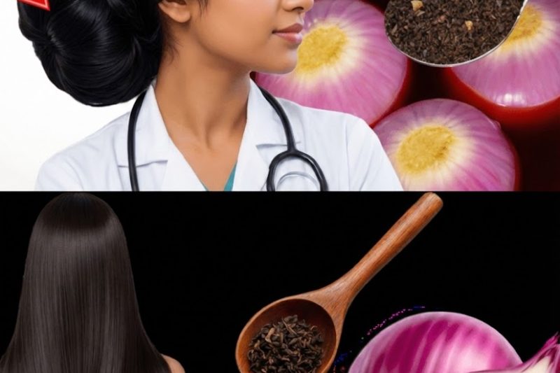 Fortaleça e Engrosse o Cabelo: Benefícios Surpreendentes do Chá Preto e da Cebola para a Saúde Capilar