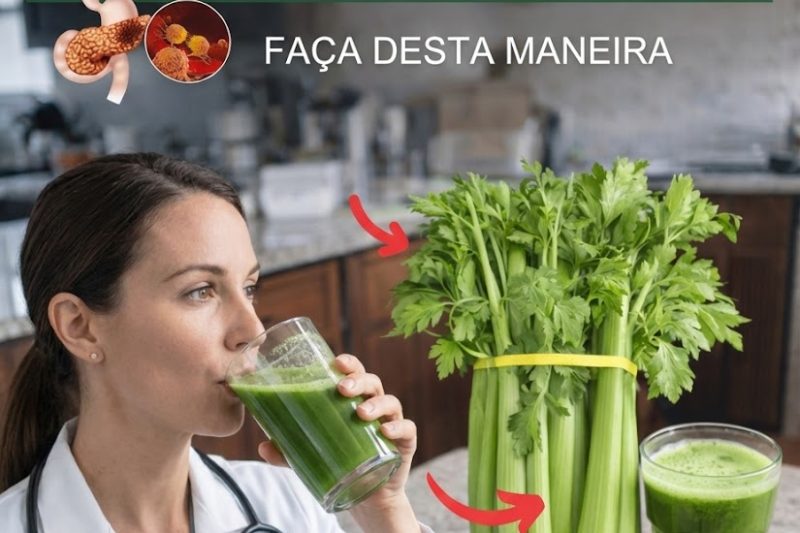 Descubra os Benefícios Surpreendentes do Suco de Aipo: Um Hábito Simples para Reequilibrar o Corpo Naturalmente