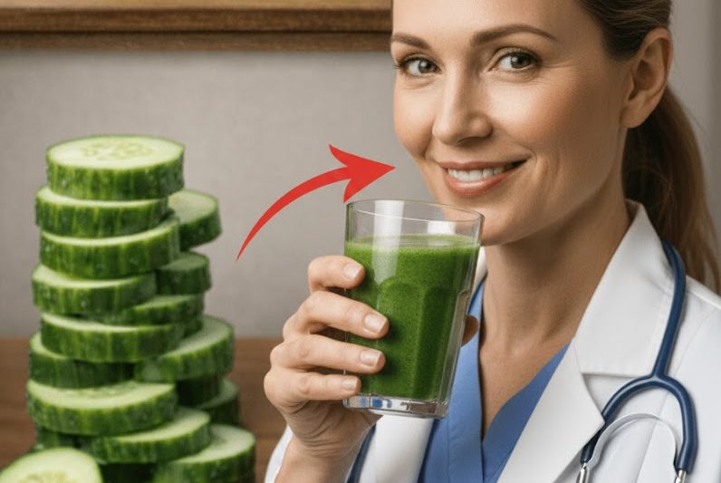 Suco Verde de Pepino e Lima: A Bebida Refrescante que Pode Apoiar Diabetes, Pressão Arterial, Colesterol, Inchaço e Envelhecimento Precoce