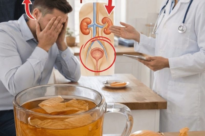 Die überraschende Zwiebelschalen‑Tee, der die Prostatagesundheit und besseren Schlaf bei Männern über 50 unterstützen kann