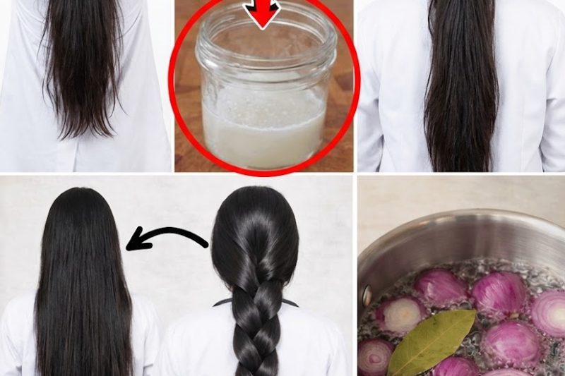 Kann einfacher Zwiebelsaft aus der Küche zu dichterem, volleren Haar beitragen?