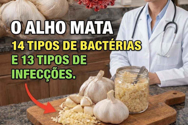 O Alho é Realmente um Combatente Natural de Bactérias? Separando Fatos de Hype