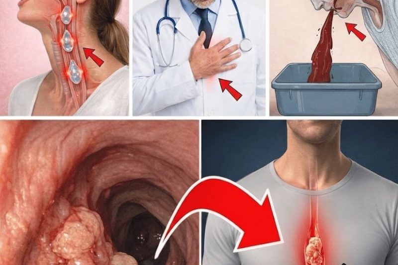 7 Sinais de Alerta do Câncer de Esôfago que Você Está Ignorando Todos os Dias