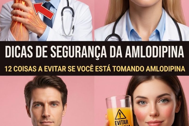 Tomar Amlodipino: 12 Coisas Críticas a Evitar para um Controle da Pressão Arterial Mais Seguro