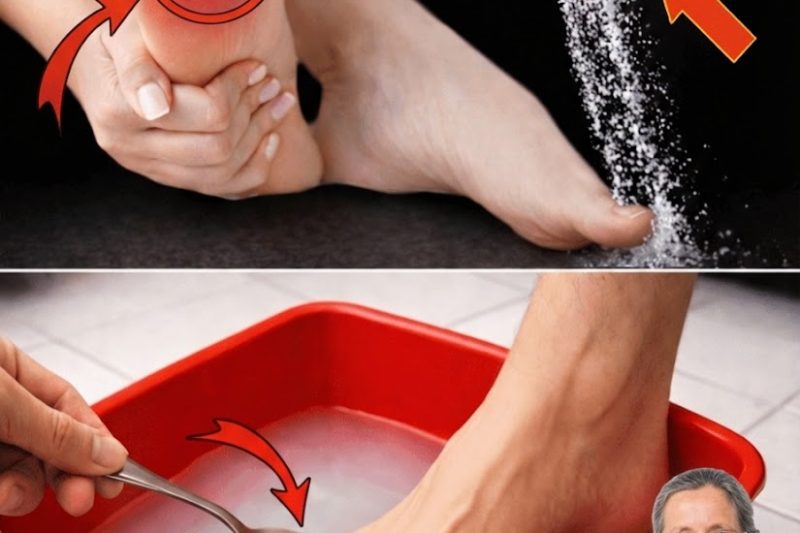 Entdecke die Vorteile eines natürlichen Fußbads mit Kamille, Apfelessig und Salz für angenehmen Komfort