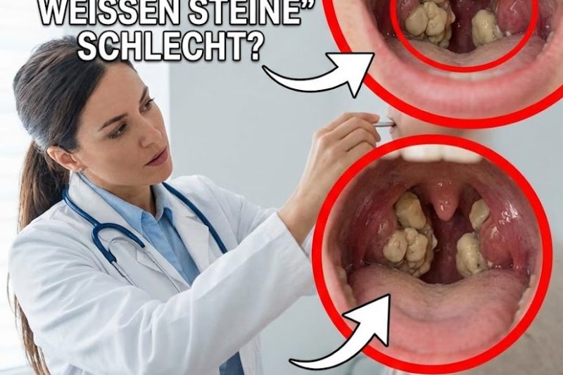 Was sind diese übelriechenden weißen „Steine“ im Mund, die schlimmen Mundgeruch verursachen?