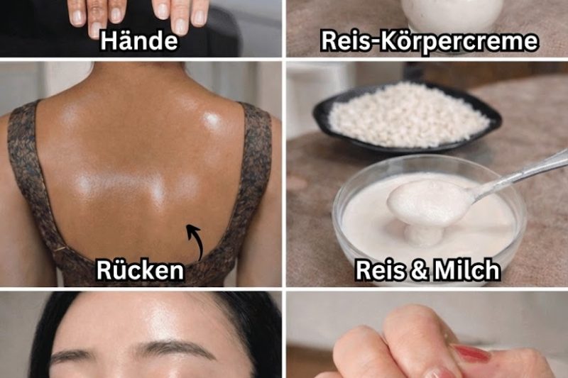 Die japanischen Reis‑Schönheitsgeheimnisse: 10 natürliche Wege zu strahlender, glatter und jugendlich aussehender Haut
