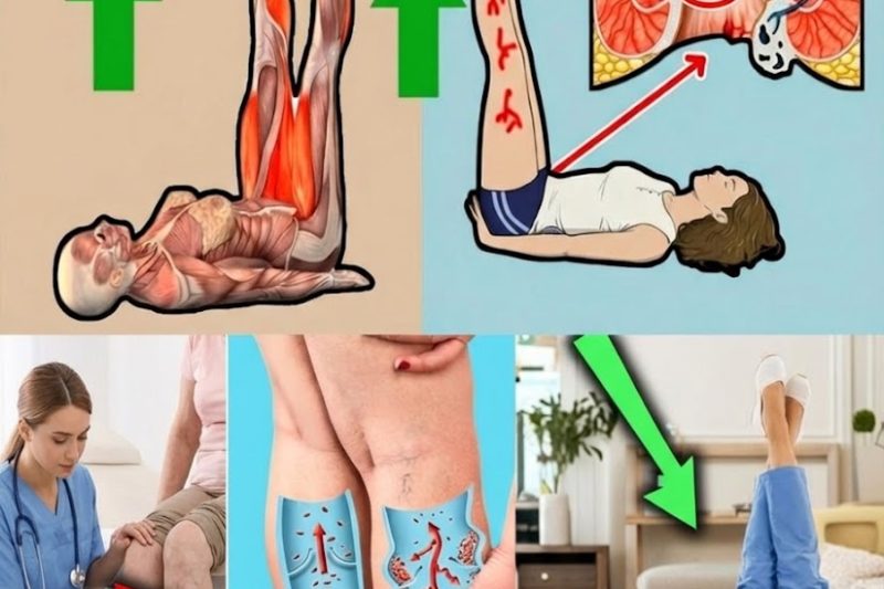Warum das tägliche Hochlagern der Beine an der Wand dein Wohlbefinden transformieren kann