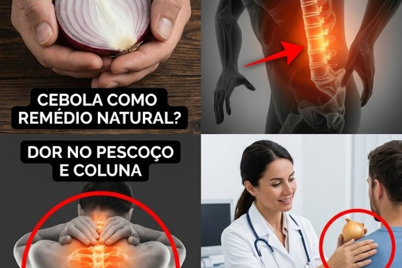 O SEGREDO DA CEBOLA QUE SUA DOR NAS COSTAS NÃO QUER QUE VOCÊ DESCUBRA