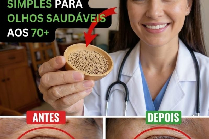 Coma Esta Pequena Semente Todos os Dias e Apoie uma Visão Mais Nítida — Especialmente Após os 60