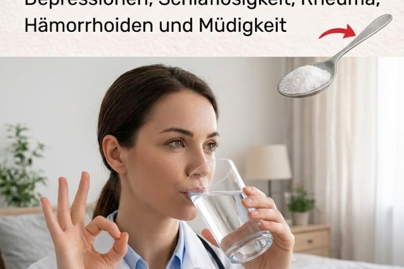 Salzwasser vor dem Schlafengehen trinken: Die nächtliche Gewohnheit, die viele Menschen über 50 für leichtere Gelenke und besseren Schlaf nutzen