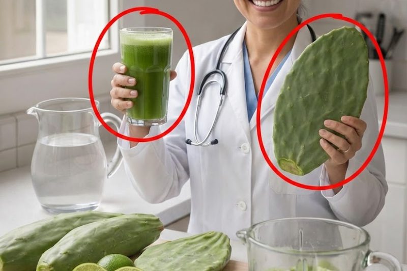 Zitronen-Nopal-Getränk: Der natürliche Detox-Drink gegen Blähungen, zur Unterstützung der Nieren und für eine schlankere Taille in 7 Tagen