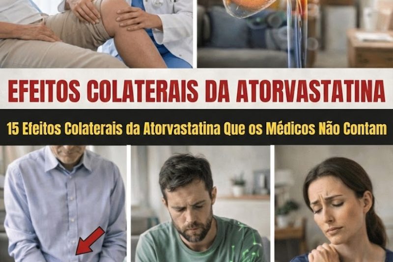 15 Efeitos Colaterais Ocultos da Atorvastatina que Seu Médico Pode Não Mencionar (Mas Você Merece Saber)