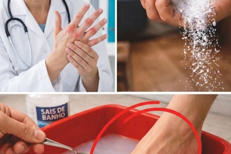 Diga Adeus às Cãibras Noturnas, Formigamento e Inchaço nos Pés: Descubra Este Simples Escalda-Pés Noturno