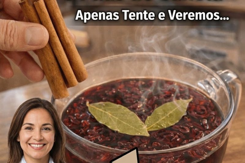 Chá de Hibisco, Canela e Limão: A Mistura Natural Refrescante Que Pode Apoiar Seu Bem-Estar Diário