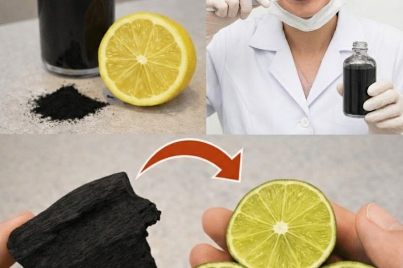 O Poder Surpreendente do Limão e do Carvão Ativado: A Dupla Natural para Casa e Beleza