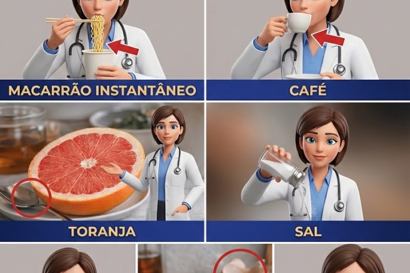 7 Alimentos Surpreendentes Que Podem Intensificar os Efeitos Colaterais da Amlodipina