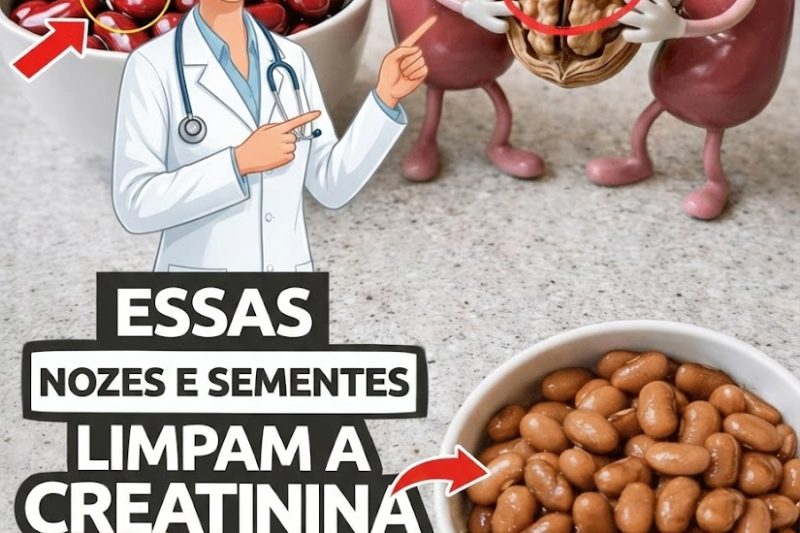 Creatinina Alta? 3 Nozes Que Você Pode Consumir com Segurança e 3 Que Deve Limitar ou Evitar