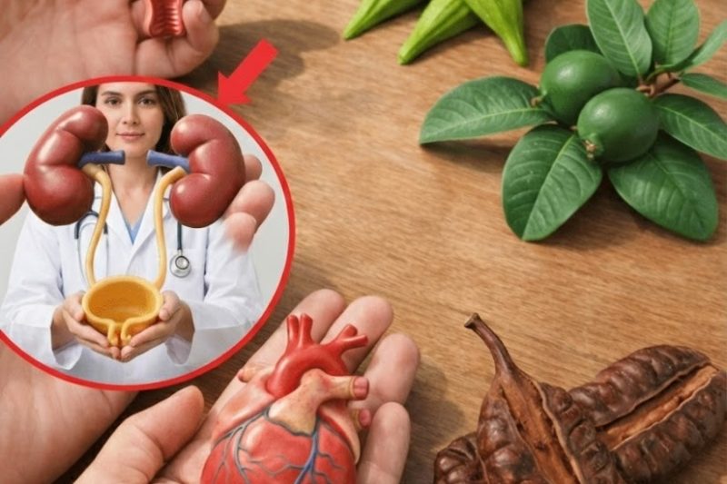 Quiabo e Folhas de Goiaba: Um Ritual Herbal Suave para Mais Conforto no Seu Ciclo Mensal