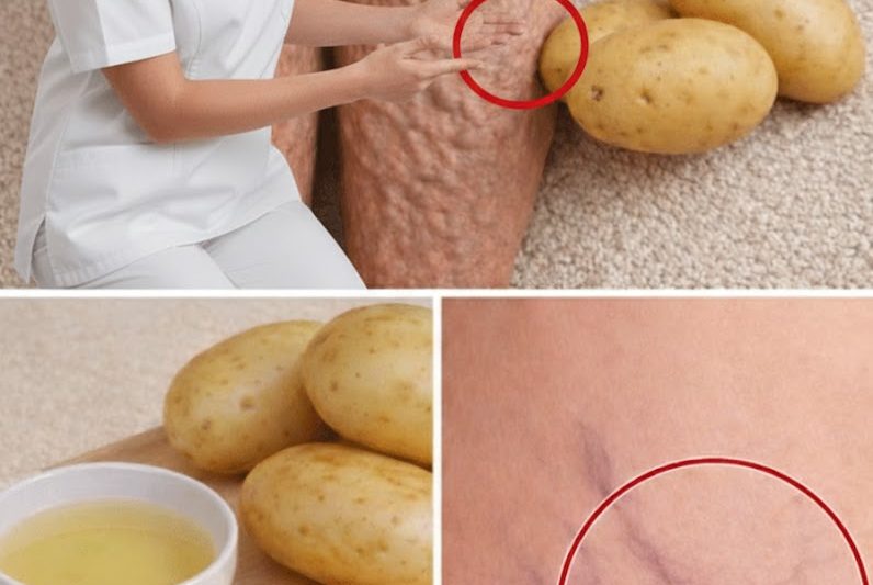 Suco de Batata Crua: O Remédio Simples da Cozinha Que Pode Aliviar Pernas Cansadas e Pesadas