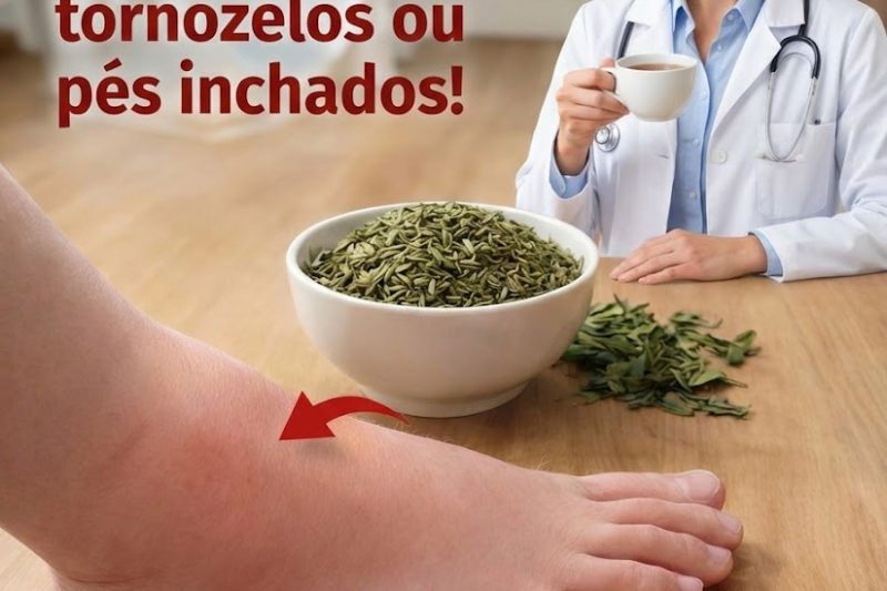 Diga Adeus às Pernas Pesadas e Inchadas com Este Chá Natural