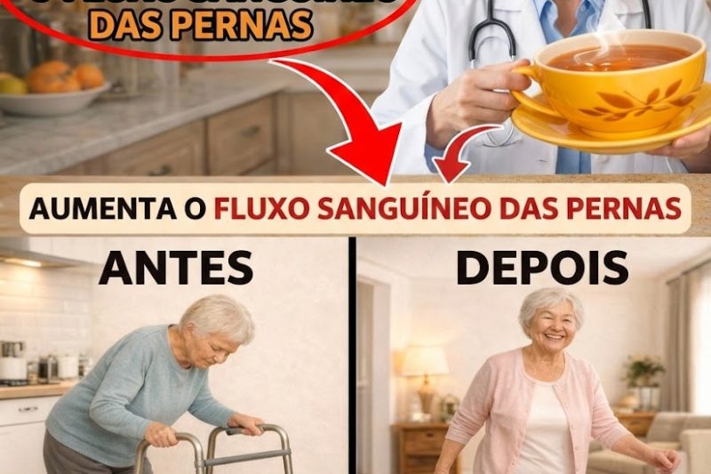 Mais de 60? Estes 3 Chás Simples Podem Ajudar a Fortalecer as Pernas e Facilitar Seus Movimentos Diários