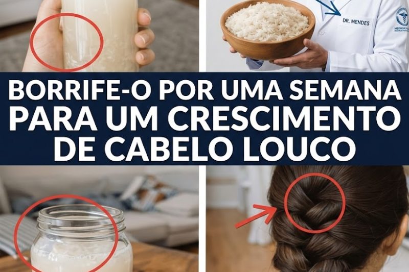 Rotina com Água de Arroz para Estimular o Crescimento e Cuidar do Couro Cabeludo Durante a Noite – Cabelos Mais Saudáveis Naturalmente em Casa