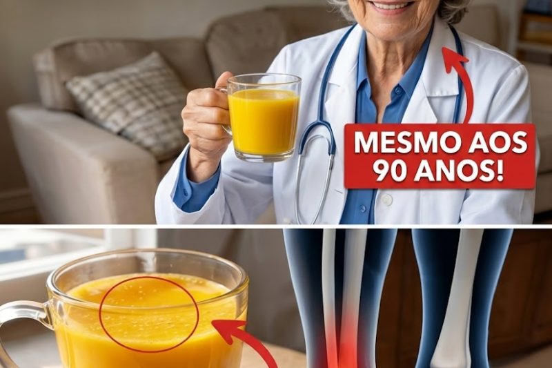 3 Bebidas Ricas em Nutrientes que Ajudam a Manter a Força e Mobilidade das Pernas com o Avanço da Idade