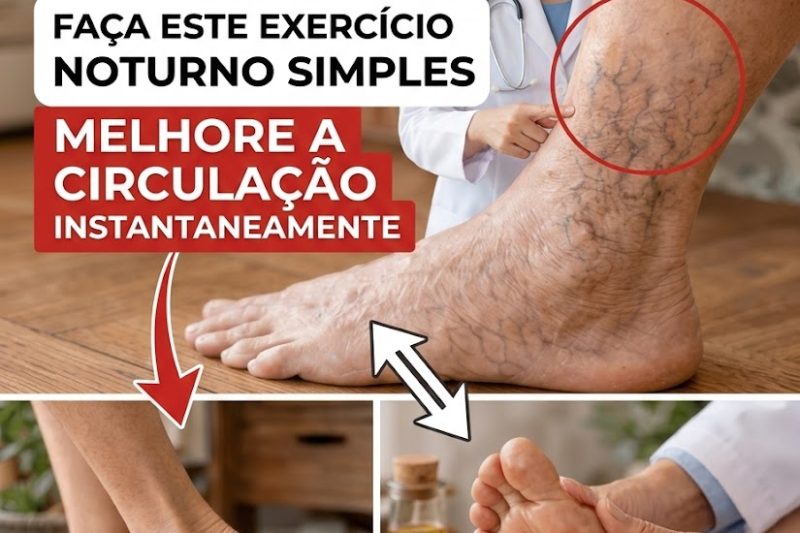 10 Exercícios Simples para os Pés e Pernas que Ajudam a Melhorar a Circulação em Idosos