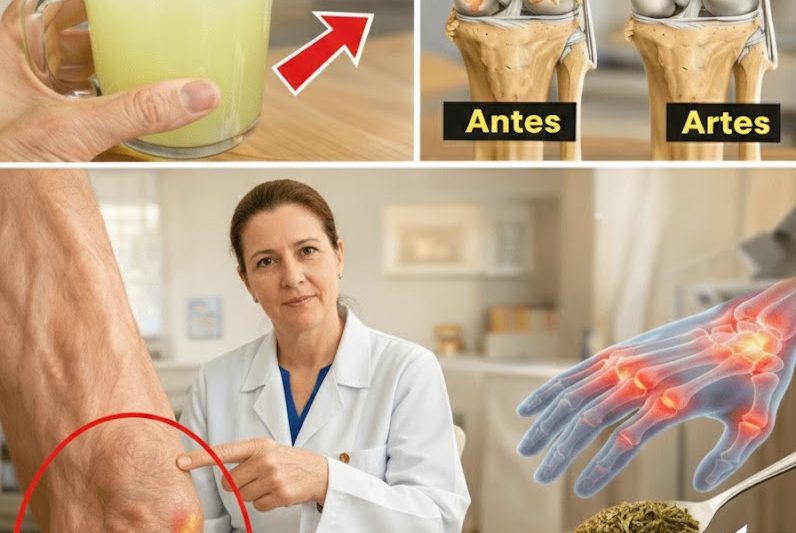 Uma Bebida Poderosa com 3 Ingredientes que Pode Ajudar no Conforto dos Joelhos Após os 50